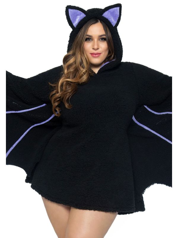 Moonlight Bat Zacht Vleermuis Jurkje in Plus Size main product photo