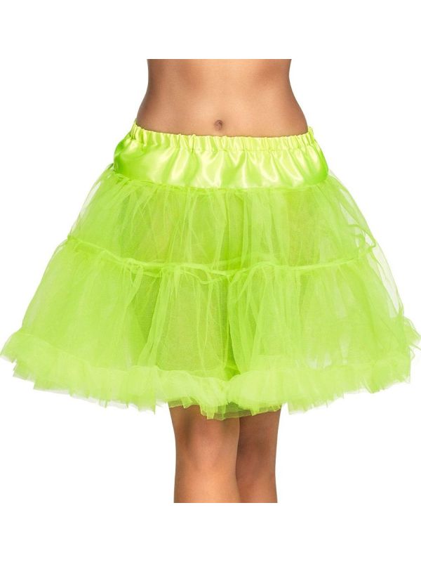 Neon groen dames rokje main product photo