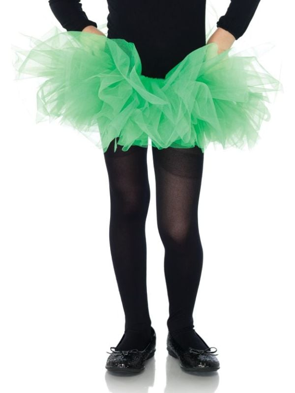 Neon groene danseres tutu meisjes main product photo