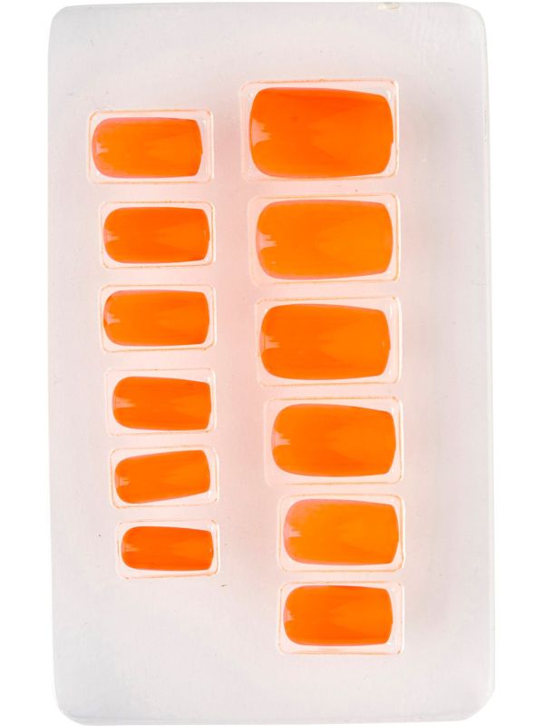 Nepnagels neon oranje