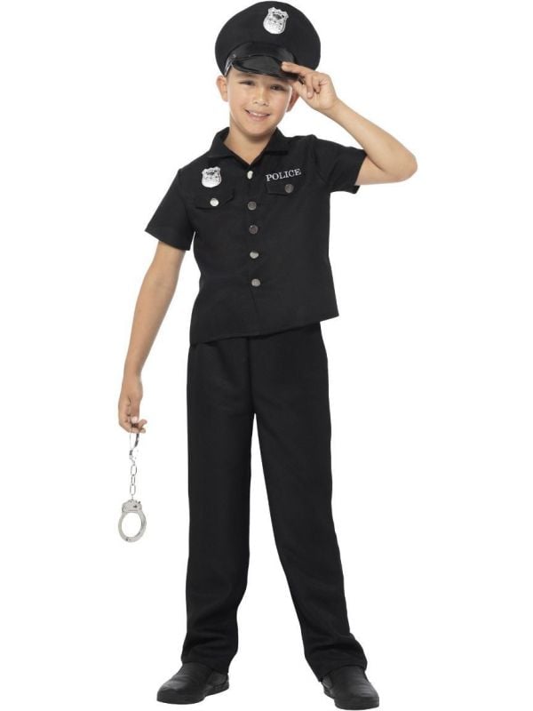 New York politie outfit jongens