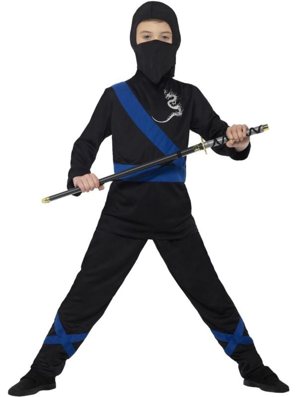 Ninja assassin jongens kostuum