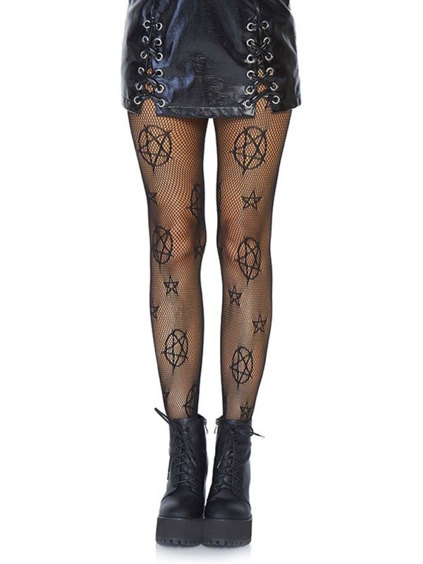 Occult print netpanty