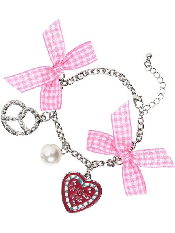 Oktoberfest armband roze