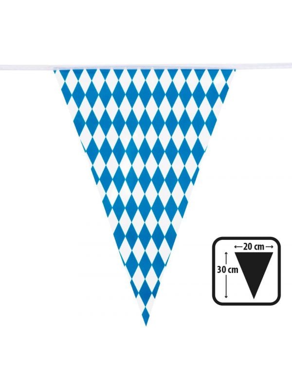 Oktoberfest bavaria vlaggenlijn