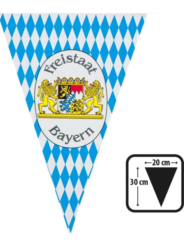 Oktoberfest bayern vlaggenlijn