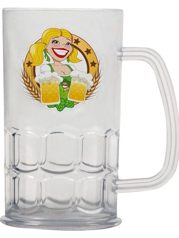 Oktoberfest bierpul plastic