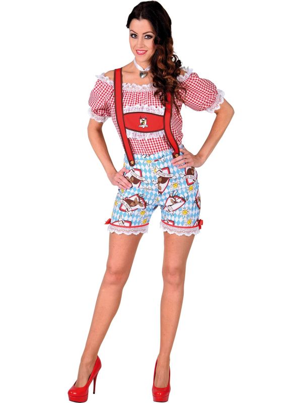 Oktoberfest broekje kort dames main product photo