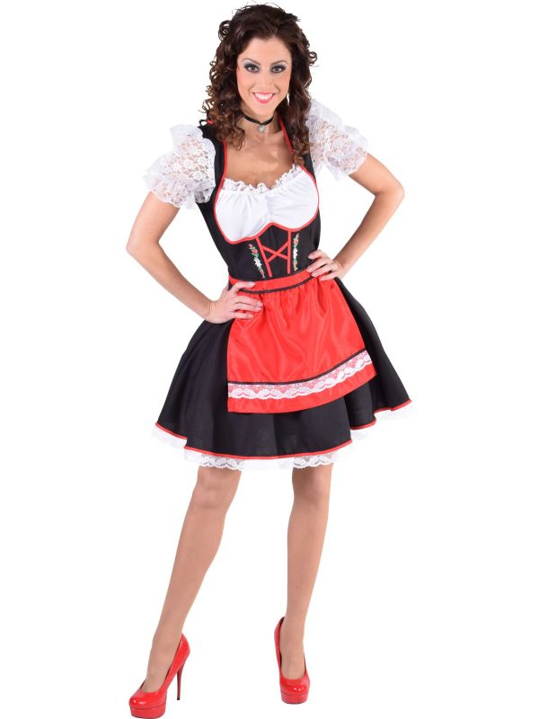 Oktoberfest drindl rood main product photo