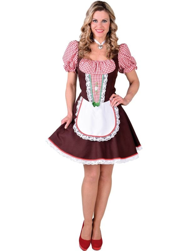 Oktoberfest jurkje bruin