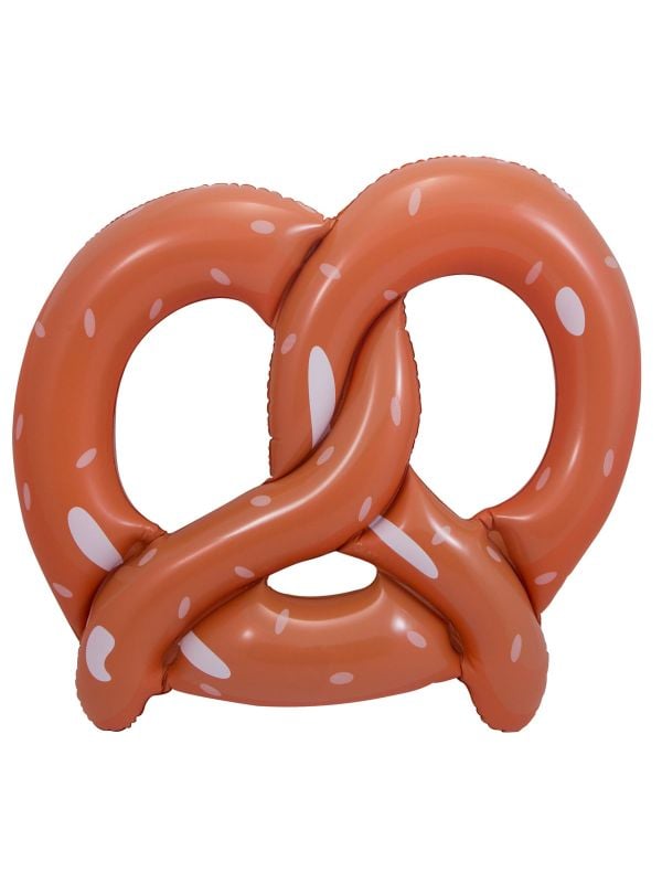 Oktoberfest opblaasbare pretzel 45cm