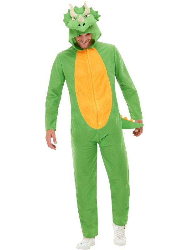Onesie dinosaurus groen main product photo