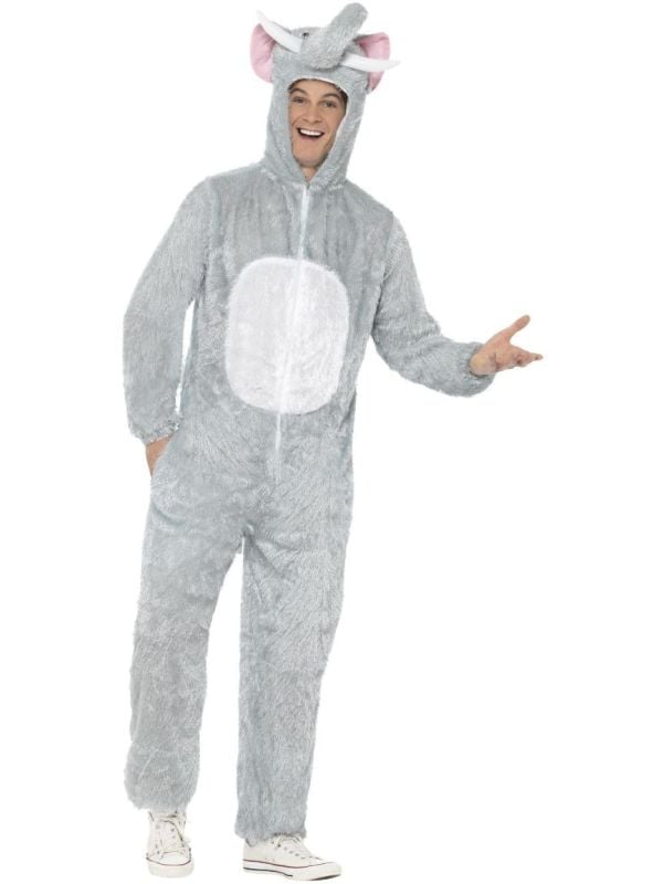 Onesie grijze olifant main product photo