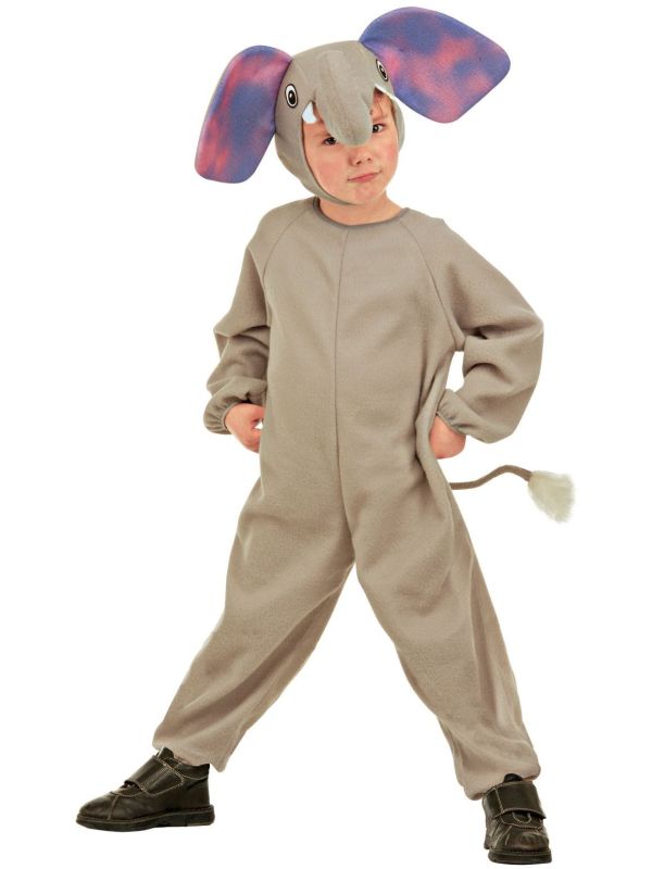 Onesie olifant kinderen