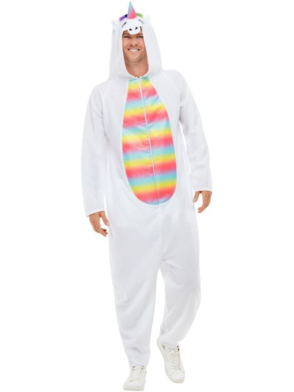 Onesie wit eenhoorn