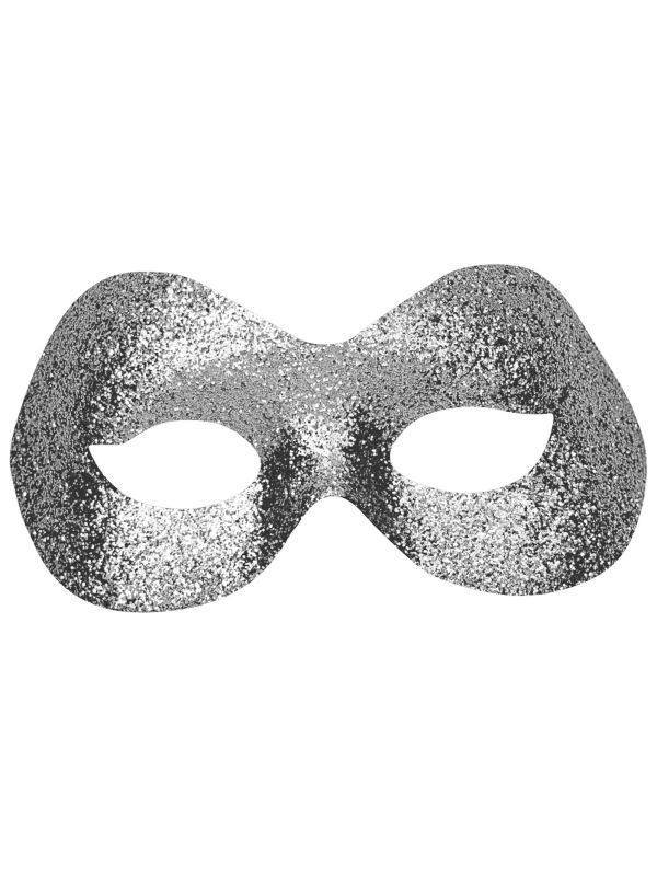 Oogmasker glitter fidelio zilver main product photo