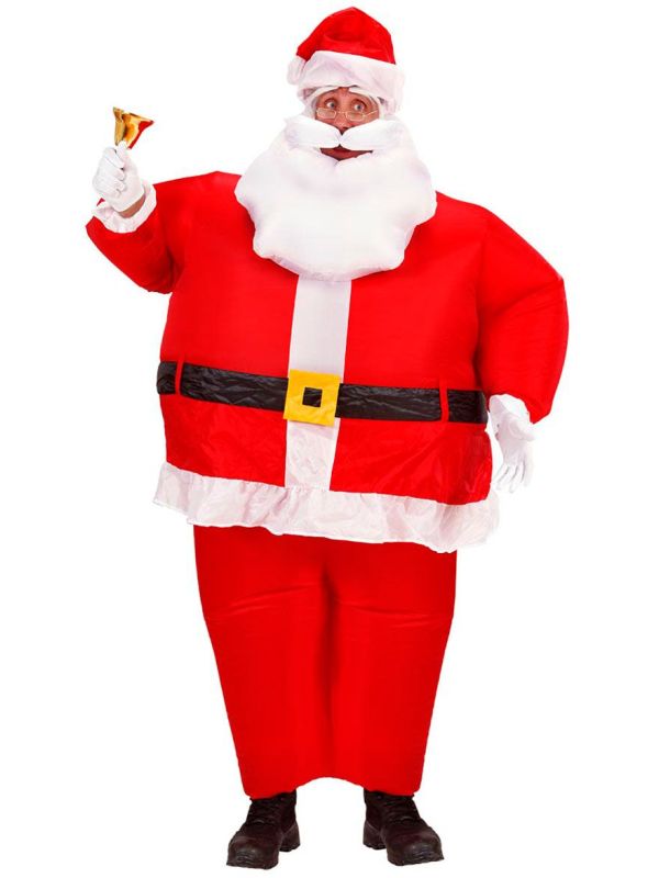 Opblaasbaar kerstman pak main product photo