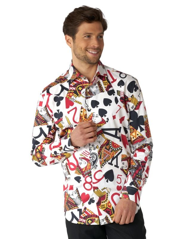 Opposuits King of Clubs blouse