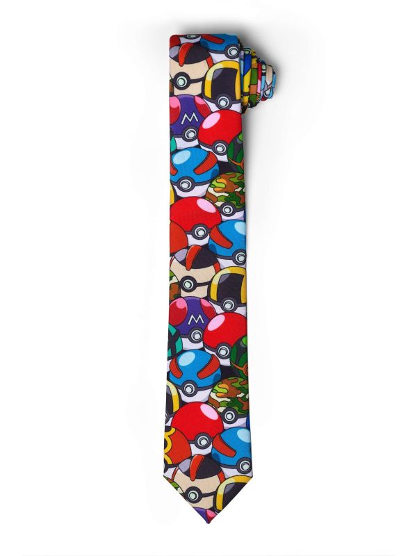 Opposuits Men's Stropdas Pokémon™ - Pokeball