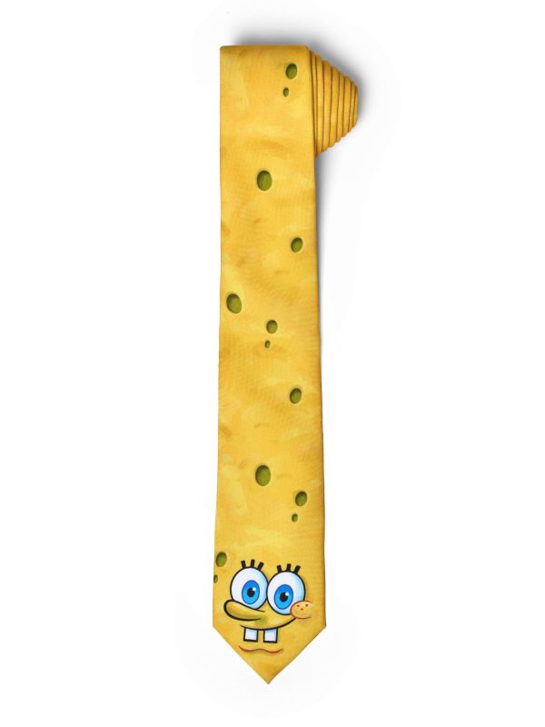 Opposuits Men's Stropdas Spongebob™ - Sponge Geel main product photo