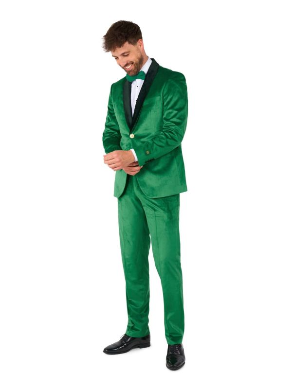 Opposuits Men's Tuxedo Velvet Verdant Groen main product photo