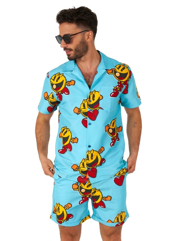 Opposuits Pac-Man Waka-Waka beach combo pak main product photo