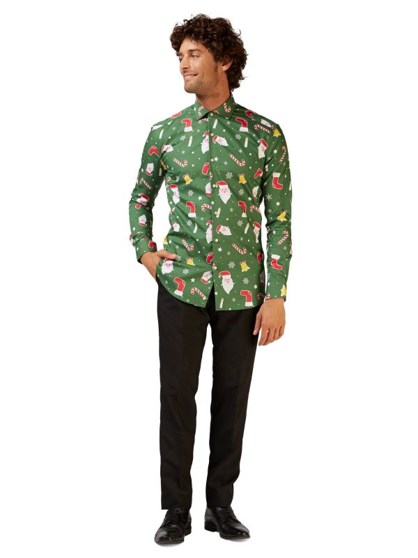 Opposuits Santaboss kerst blouse