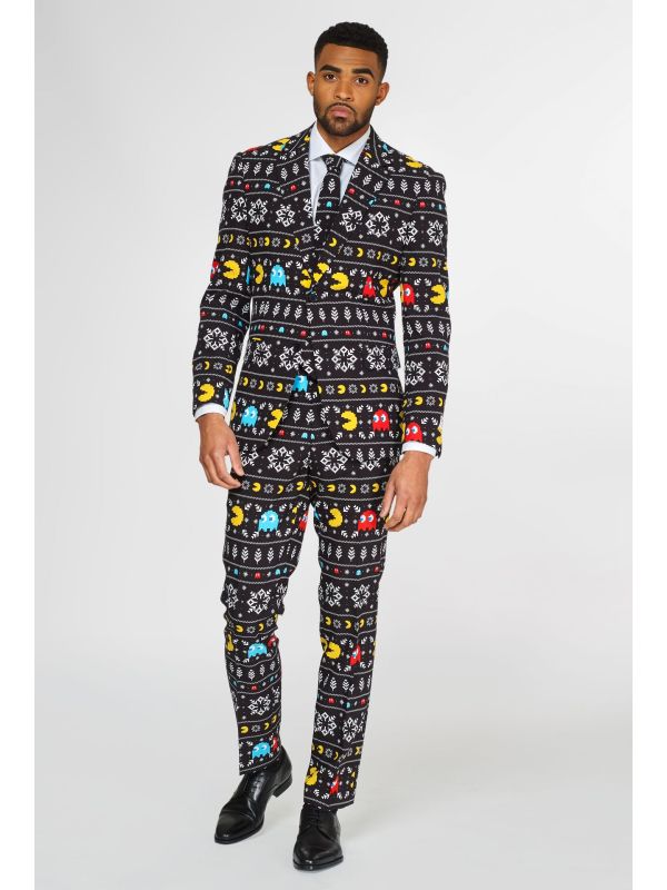 Opposuits Winter PAC-MAN kerst pak main product photo