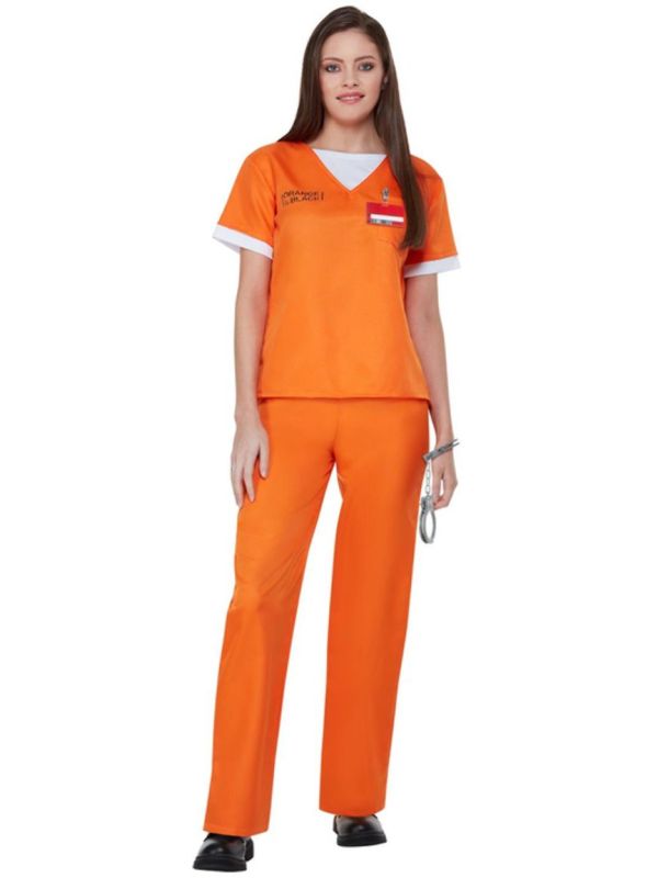 Orange is the New Black oranje dames kostuum main product photo