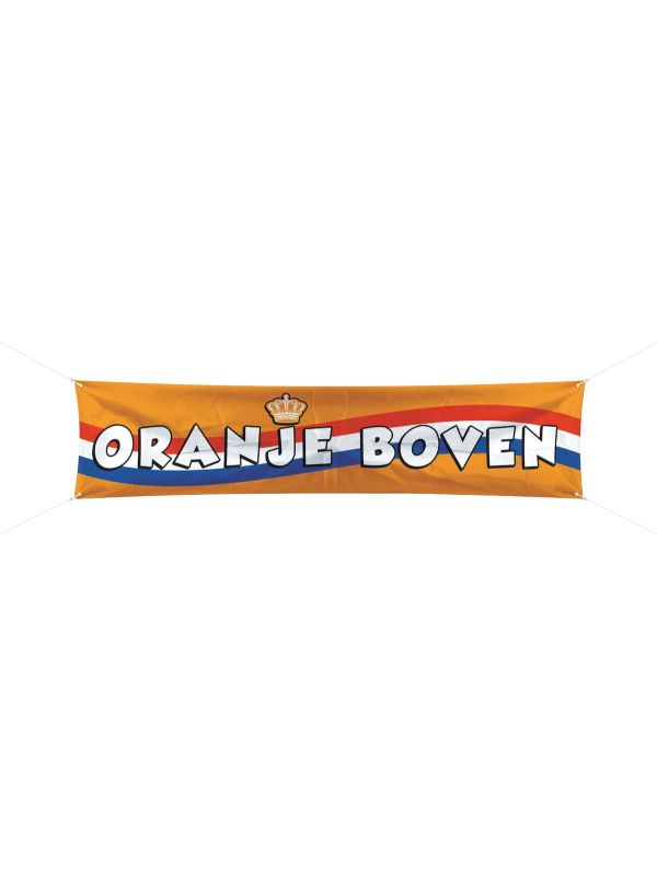 Oranje boven koningsdag spandoek 180cm main product photo