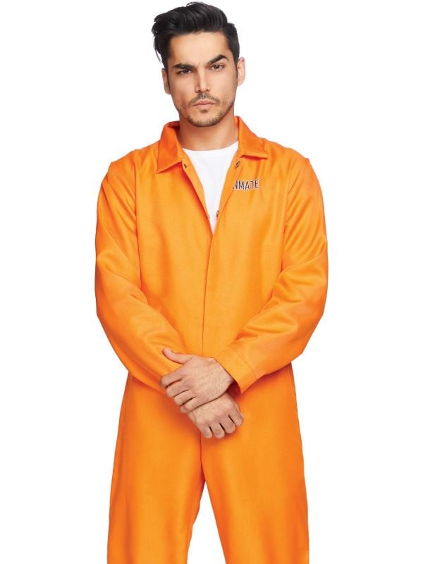 Oranje gevangenen overall heren