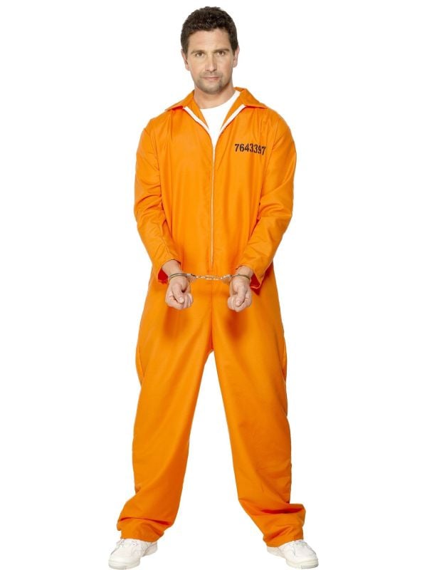 Oranje gevangenis kostuum man main product photo