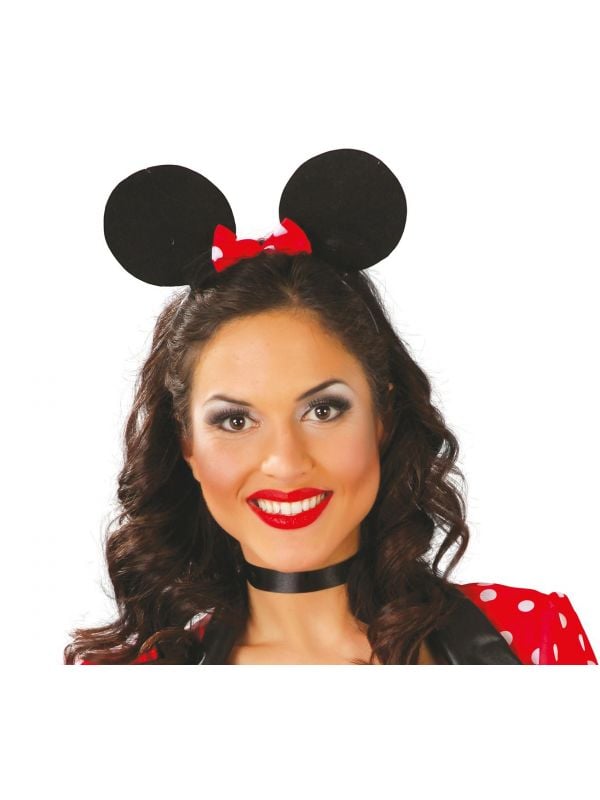 Oren Minnie Mouse met strikje