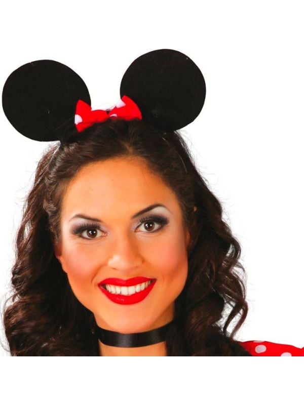 Oren Minnie Mouse met strikje