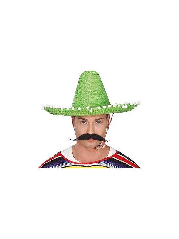 Originele Mexicaanse sombrero groen