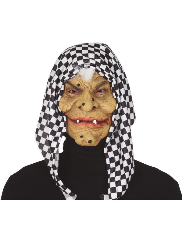 Oude vrouw masker latex main product photo