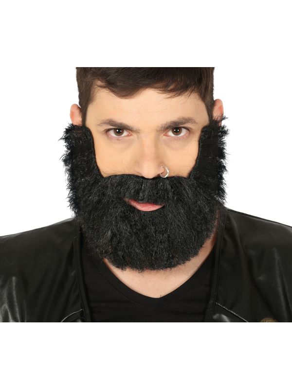 Outlaw dikke baard zwart main product photo