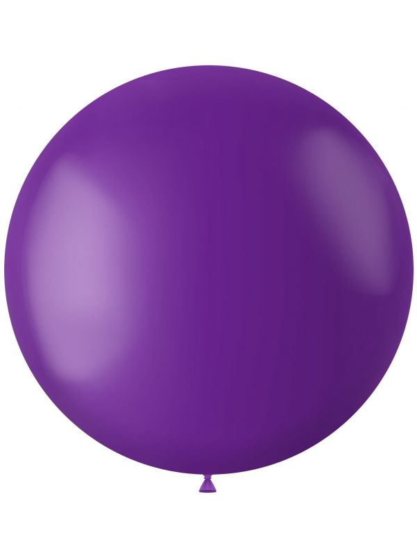 Paarse ballon matte kleur