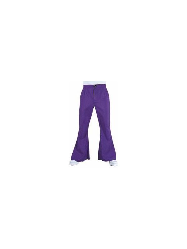 Paarse hippie broek main product photo