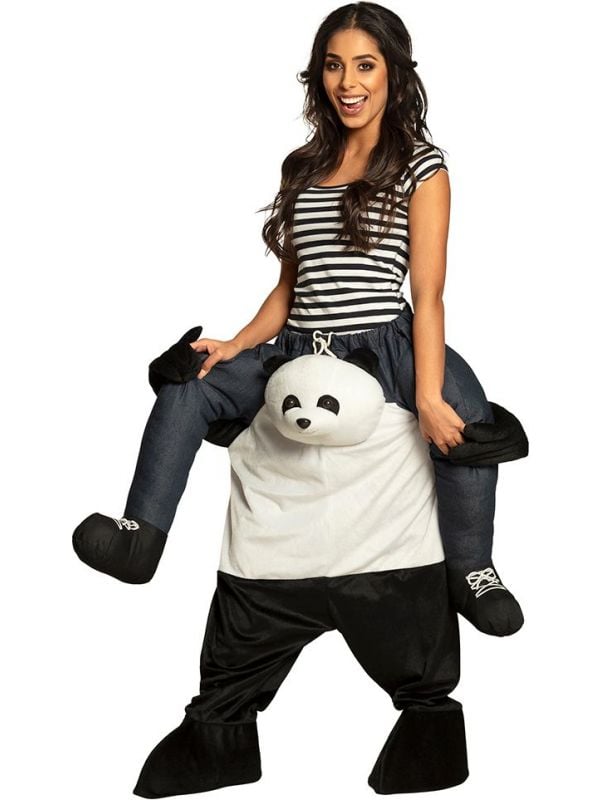 Panda carry me kostuum