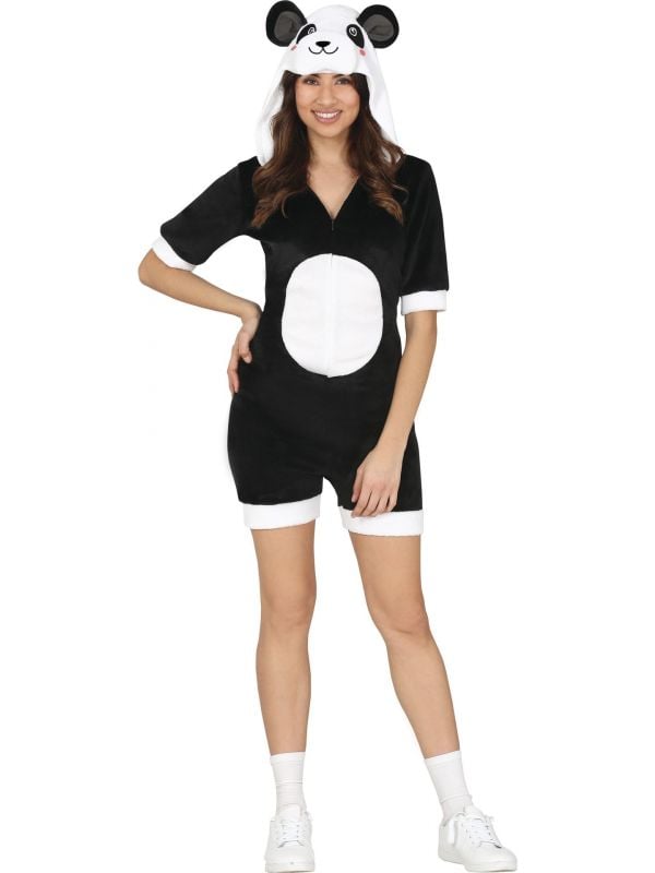 Panda jumpsuit outfit dames