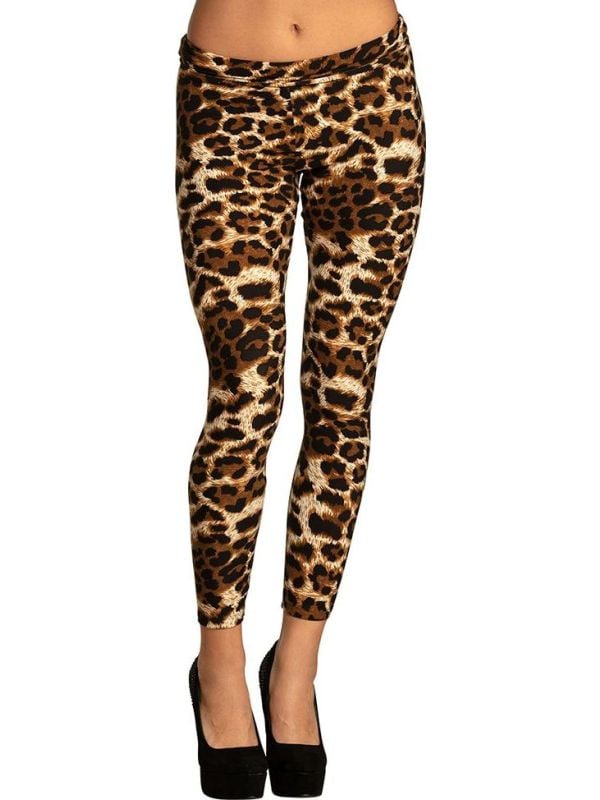 Panterprint foute legging stretch