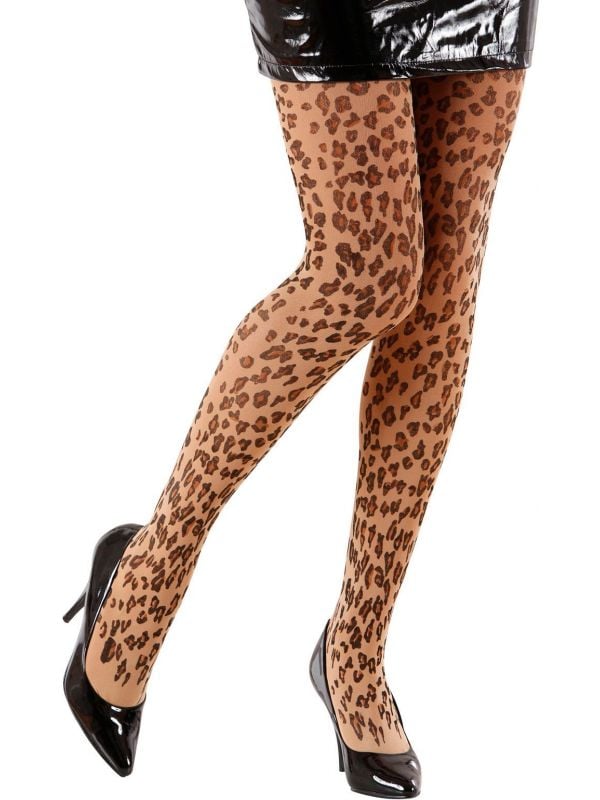 Panty met luipaard print