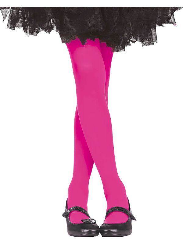 Panty neon roze meisjes