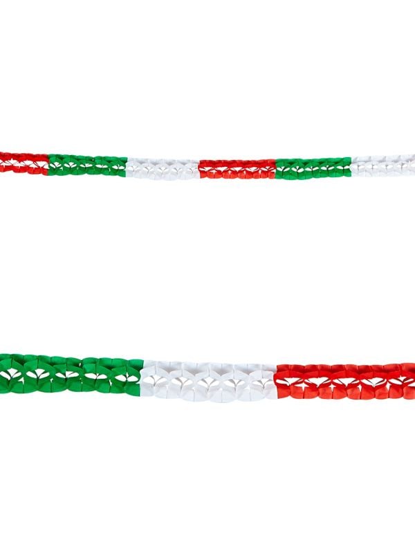 Papieren slingers italiaanse vlag main product photo