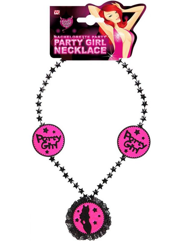 Party girl ketting