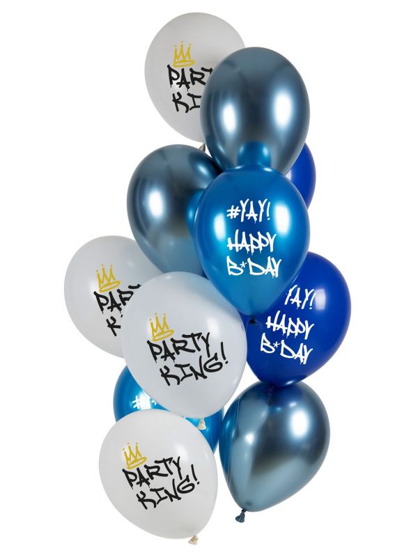 Party King verjaardag ballonnen