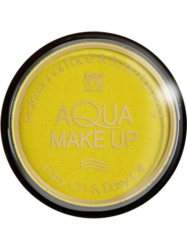 Pastel gele waterbasis make-up