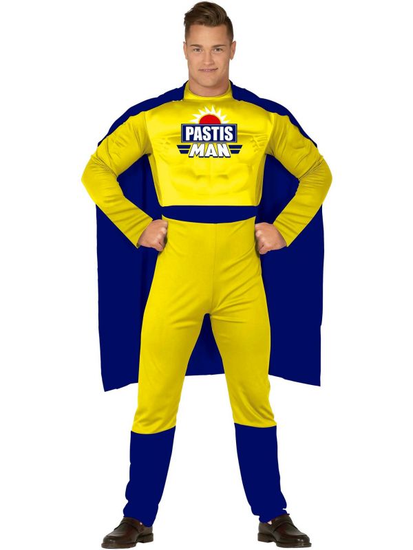 Pasti's superman outfit heren