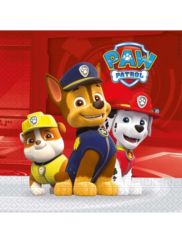 Paw Patrol servetten